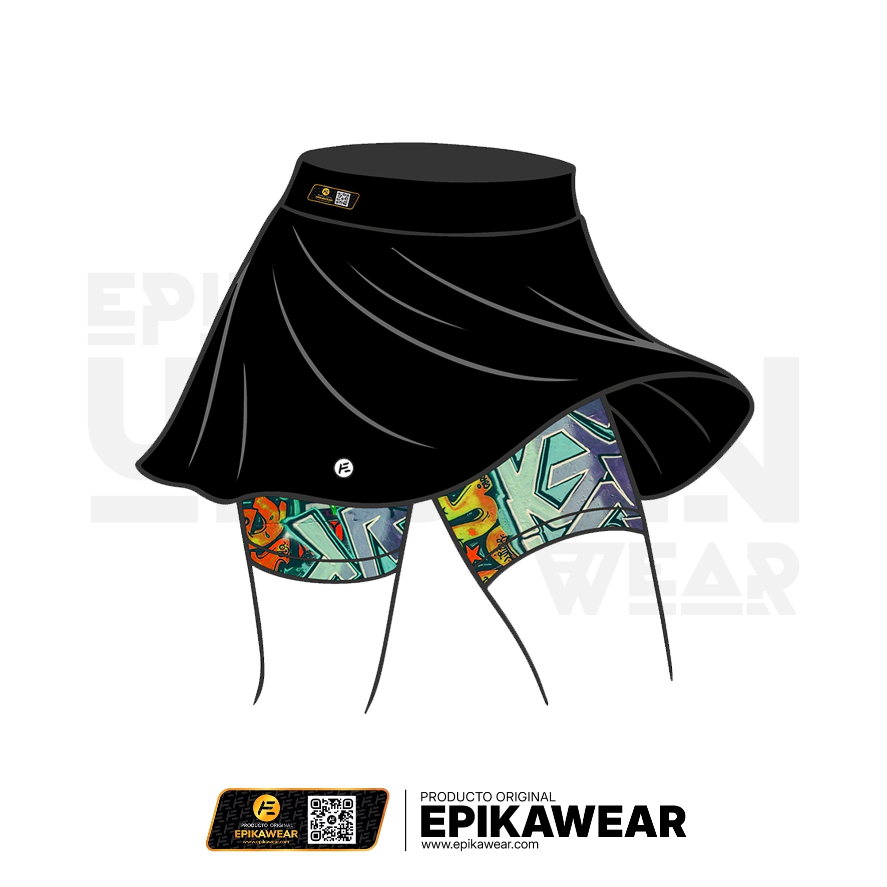 Falda Short Vortex