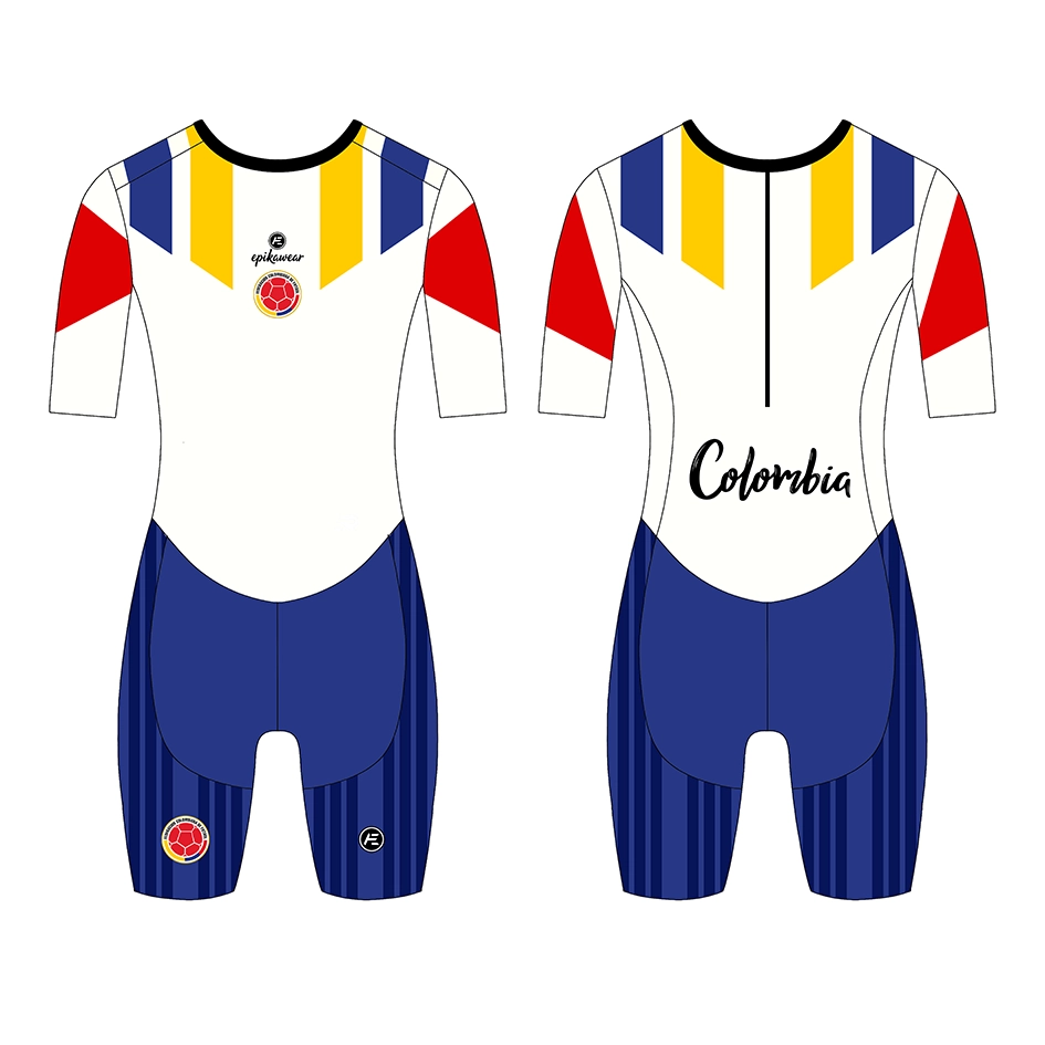 Colombia Especial Nueva Licra Azul Oscura
